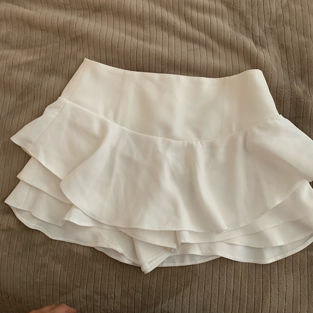 White skort